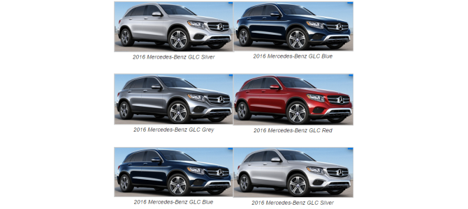 First Arrivals of the 16 Mercedes-Benz GLC