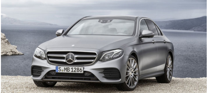 2017 Mercedes-Benz E-Class Sneak Peek